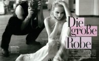 Diane Kruger :: Layout GLAMOUR, photographed by Sante D`Orazio