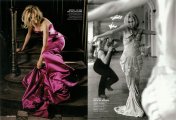 Diane Kruger :: Layout GLAMOUR, photographed by Sante D`Orazio