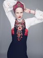 Botschaft Mode :: Fashion inspired by international garb photographed by Markus Jans for VANITY FAIR
