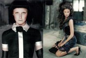 New Faces & Fashion :: Die wichtigsten Trends an den spannensten New Face Models fotografiert mit Ruven Afanador für GLAMOUR